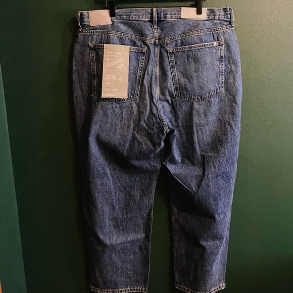 nwt everlane “the rigid way high” jean - Picture 11 of 11